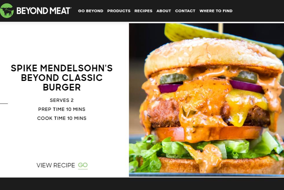 美国高科技素肉初创公司 beyond meat 发布上市后首份