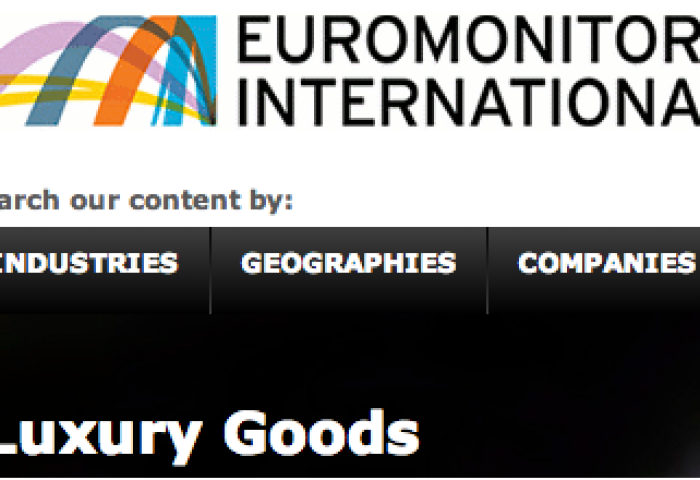 Euromonitor 2013年奢侈品报告精选