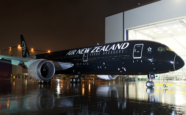 新西兰航空连续第二年被评为“全球最佳航空公司”