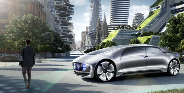 奔驰推出超级炫酷的自动驾驶概念车