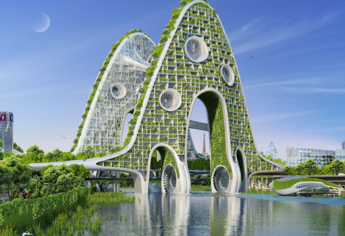 8座绿植铺满的奇妙建筑！巴黎智能城市设计出炉