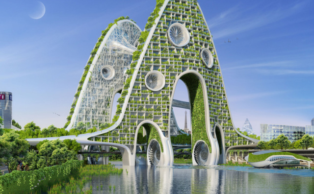 8座绿植铺满的奇妙建筑！巴黎智能城市设计出炉