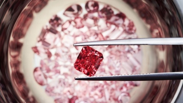 Rio Tinto 展出65颗罕见粉钻红钻，有望打破拍卖纪录