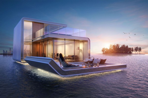 在无敌海景中入眠，迪拜房产商打造奢华漂流别墅