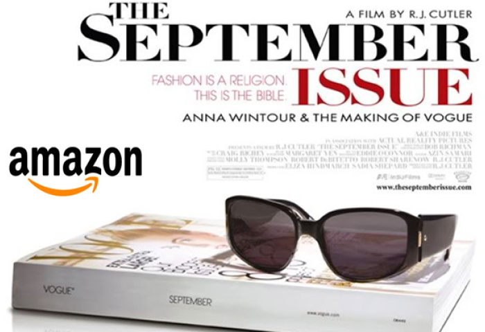 牵手亚马逊开“虚拟报摊”，美国《Vogue》九月刊面向全球发售