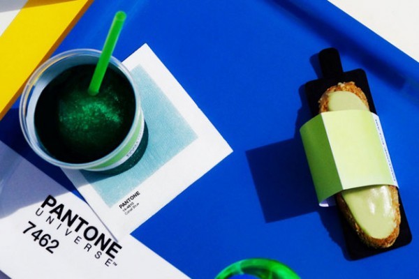制定全球配色标准的 Pantone 公司开了一家咖啡馆：真的是秀色可餐！