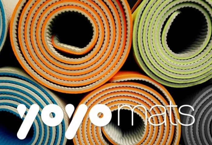 全球首款可以自动卷好的瑜伽垫 YoYo Mat