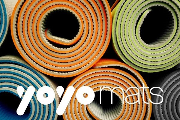 全球首款可以自动卷好的瑜伽垫 YoYo Mat