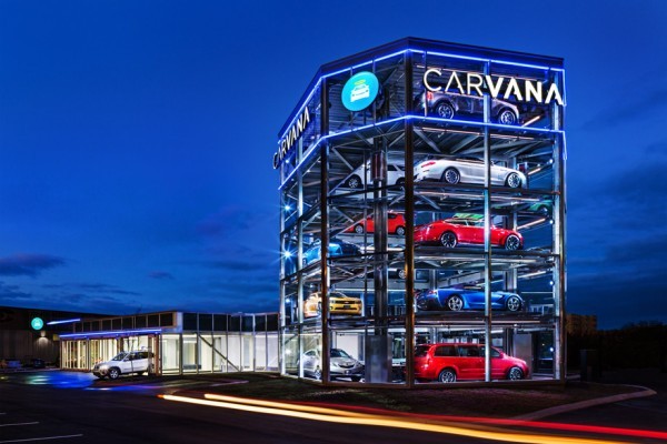 Carvana 推出全自动汽车售货机，只需投币即可买车