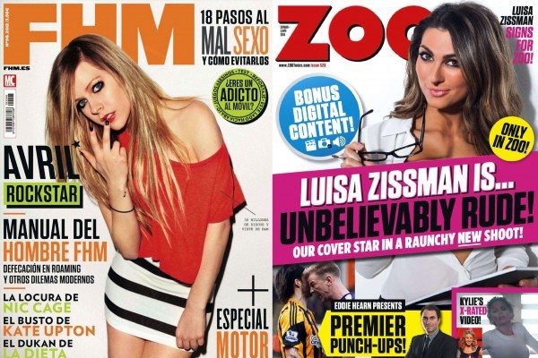 知名男性杂志《FHM》《Zoo》年底将停刊，数字版也未能幸免