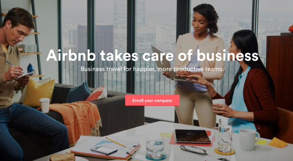 Airbnb 加紧争夺传统酒店的核心用户群：商务旅客