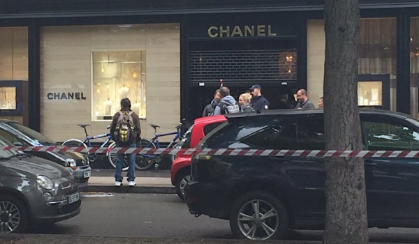 Chanel 巴黎门店三周内第二次遭遇抢劫