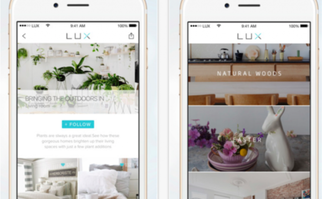 家装用品一站式购物app，LUX 获IDG和峰瑞资本 350万美元A轮投资