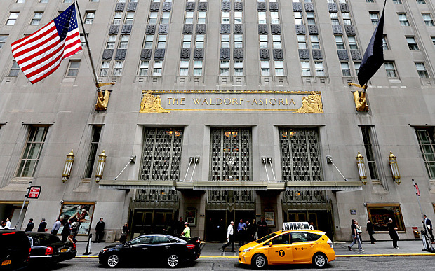 中国安邦筹划将纽约华尔道夫酒店的3/4改造为高级公寓