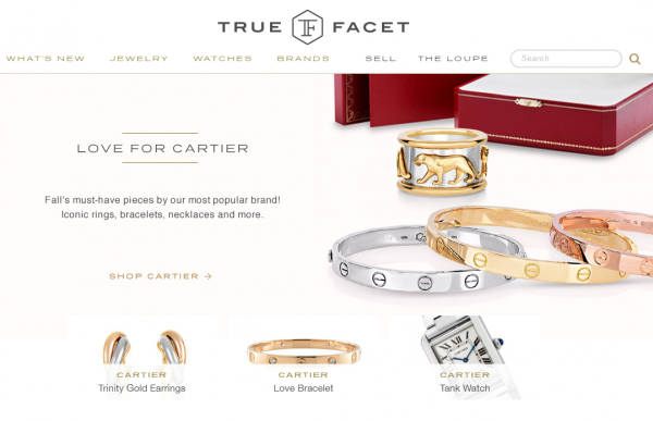 二手珠宝交易平台 TrueFacet 完成 A轮融资 600万美元