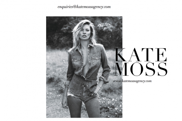 超模 Kate Moss 自立门户，开办自己的模特经纪公司