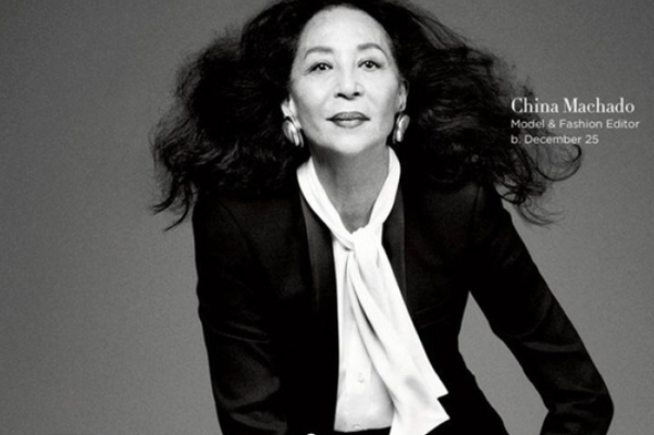 中葡混血的传奇超模 China Machado 86岁仙逝，上个月还在拍摄时尚大片！