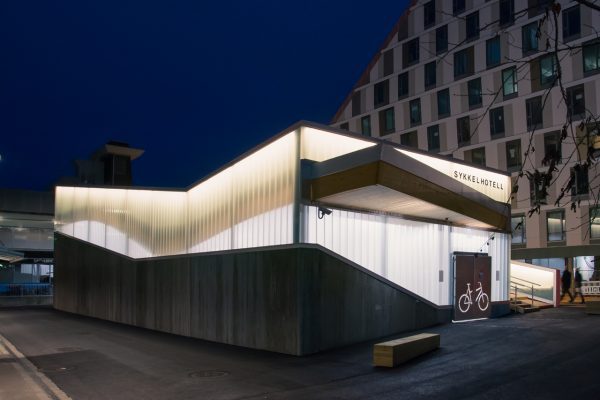 告别简陋的停车棚，挪威人给自行车盖了一座漂亮的“酒店”