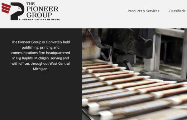 赫斯特收购密歇根出版和印刷公司 The Pioneer Group