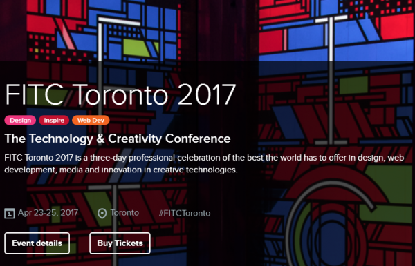今年4月的加拿大数字科技大会 FITC Toronto 的主要看点：时尚高科技