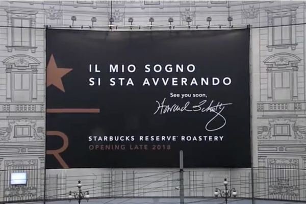 星巴克终于鼓起勇气进军意大利市场了！出手就是两千多平米的Reserve咖啡烘焙工坊