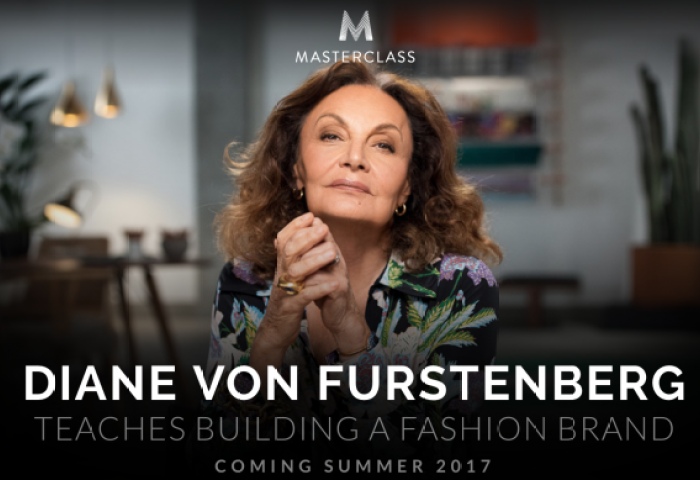 Diane von Furstenberg 将登上在线教育平台 MasterClass 传授时尚创业秘诀