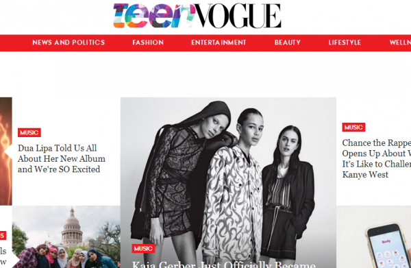 美国九本顶尖时尚杂志网站流量大比拼：《Teen Vogue》同比增加176%，《Cosmopolitan》继续领跑