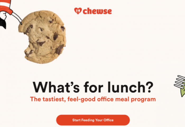 办公室订餐服务初创公司 Chewse 完成 730万美元 B轮融资