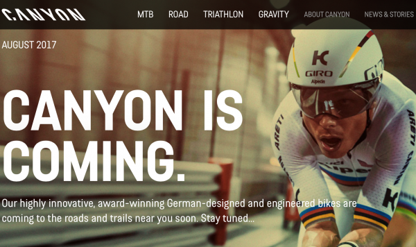 打造出环法自行车赛中最具“科技范”的赛车，德国自行车直销品牌 Canyon 进军美国市场