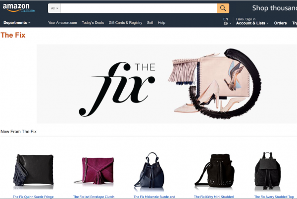 时尚帝国梦再进一步，亚马逊推出自有时尚配饰品牌 The Fix