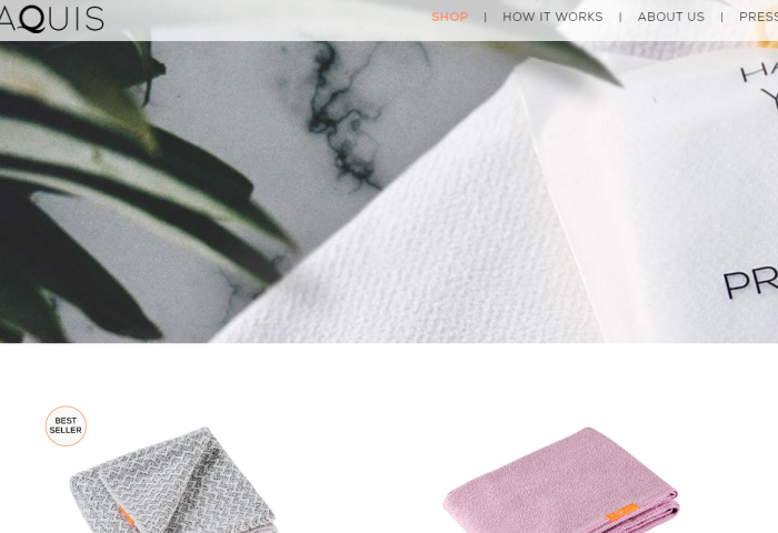 快速成长的创新干发毛巾品牌 Aquis 获得400万美元投资，旨在颠覆传统护发理念