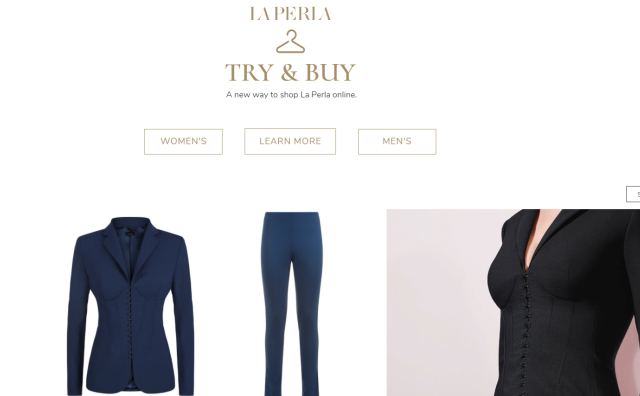 意大利老牌奢华内衣 La Perla 为其线上渠道推出“先试后买”服务