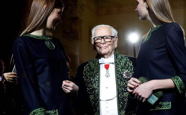 95岁皮尔·卡丹‘’不服老”：我是唯一一个现在还能被人们时常提起的那个时代的设计师