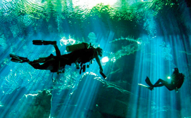 极限潜水新去处：世界上最长的水下洞穴在墨西哥被发现！