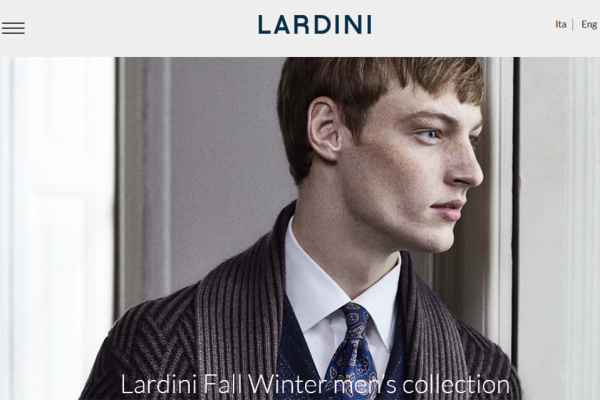 意大利男女定制服装品牌 Lardini 迎成立 40周年纪念，目标三年内销售额破 1亿欧元