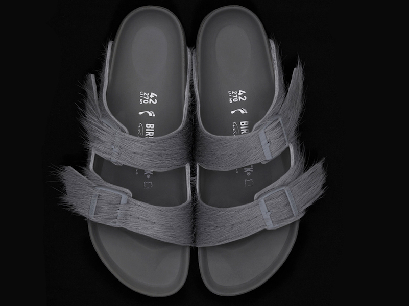 德国鞋履老牌 Birkenstock 联手美国先锋设计师 Rick Owens 推出“暗黑”联名系列和创意快闪店
