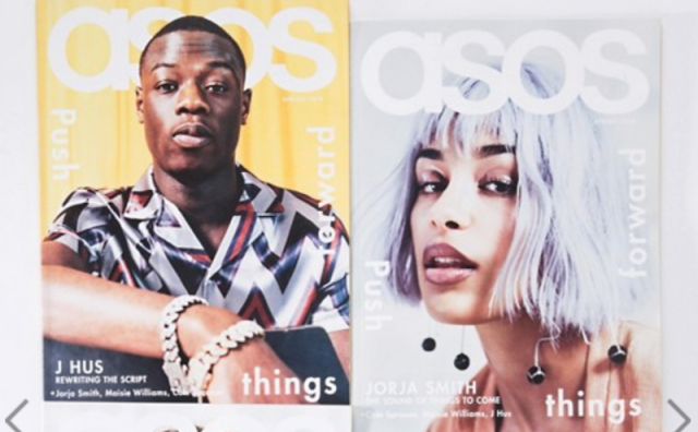 庆祝第100期发行，英国时尚电商 ASOS 首次在线售卖旗下时尚杂志《Asos Magazine》