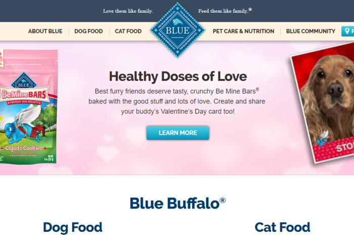 美国食品巨头通用磨坊斥资80亿美元收购宠物有机食品公司 Blue Buffalo