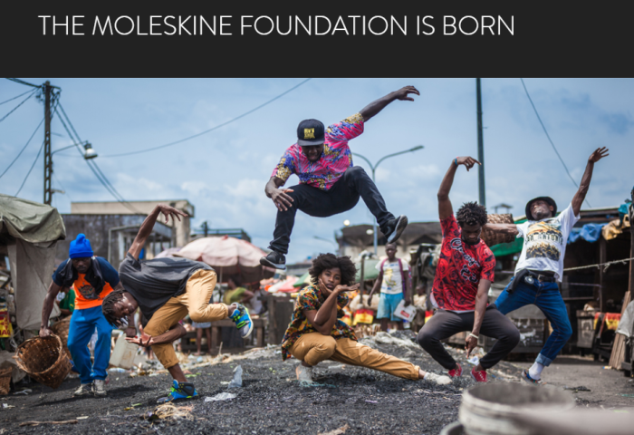 意大利文具品牌 Moleskine 创立同名公益基金会，重点关注青少年教育