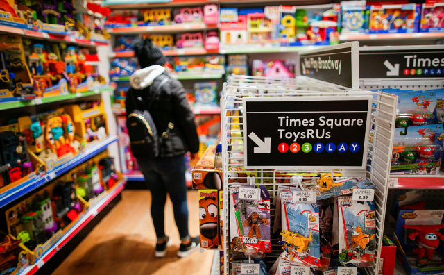 玩具反斗城（Toys ‘R’ Us）或进入破产清算，关闭美国和英国全部门店，3.6万名员工面临失业