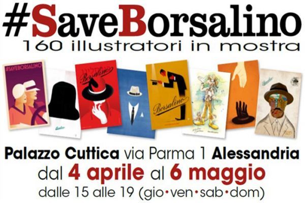 意大利传奇制帽商 Borsalino 拯救战再出新招，小镇 Alessandria 举办品牌插画特展