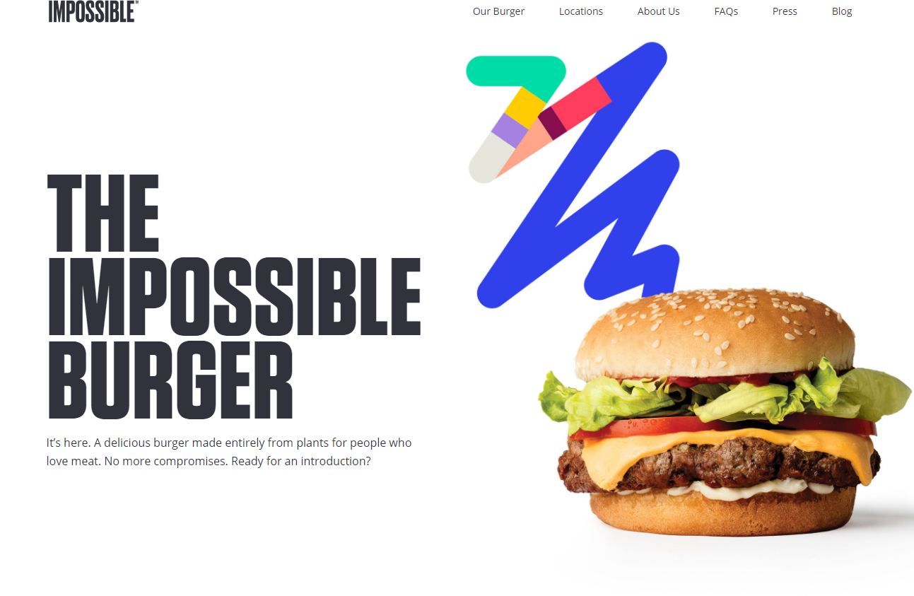 被比尔盖茨和谷歌看好的素食汉堡初创公司 Impossible Foods 完成新一轮融资1.14亿美元