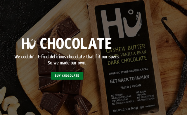 纯素有机巧克力制造商 Hu Products 完成 A 轮融资