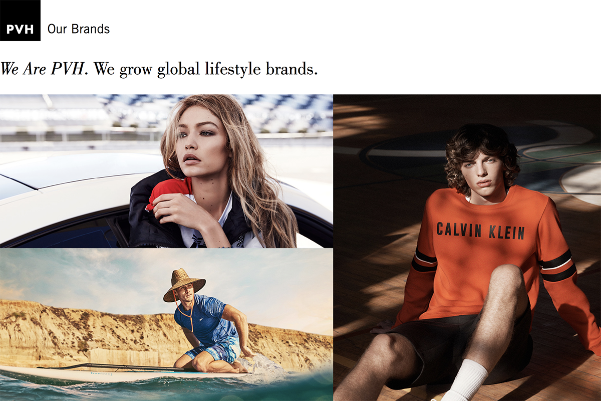 Calvin Klein 和 Tommy Hilfiger 销售双双大涨， PVH集团最新季报业绩出色，计划收购第三大支柱品牌