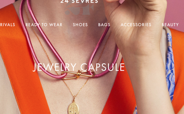 LVMH旗下奢侈品电商网站 24 Sèvres 增设高级珠宝手表版块