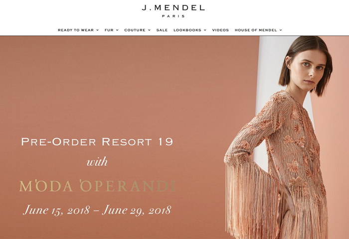 140多年历史的奢侈品牌 J.Mendel 申请破产保护，此前曾多次因拖欠款项被告上法庭