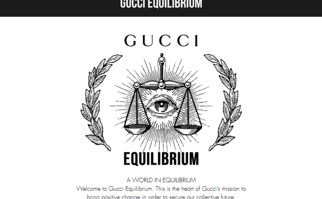 Gucci 推出专用门户网站 Equilibrium，传播社会责任和环境保护信息