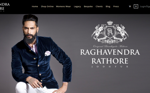 意大利杰尼亚集团投资印度皇室家族成员打造的奢华设计师品牌 Raghavendra Rathore