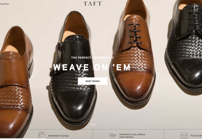 互联网轻奢男鞋品牌 TAFT 完成500万美元种子轮融资，NBA明星韦德参投