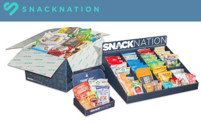 为办公室和个人提供定制高品质零食，美国零食订购服务供应商 SnackNation 获得1200万美元B轮融资
